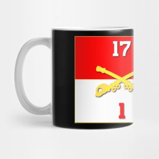 1st Squadron, 17th Cavalry Guidon Mug